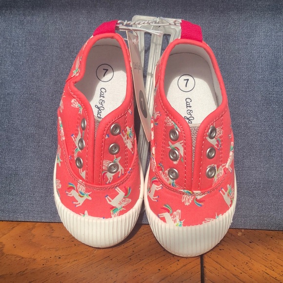 Cat and Jack sneakers size 7 - Picture 1 of 5